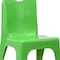 Flash Furniture Green Plastic School Chair-11"H Seat, PK4 4-YU-YCX4-011-GREEN-GG - alternate 9